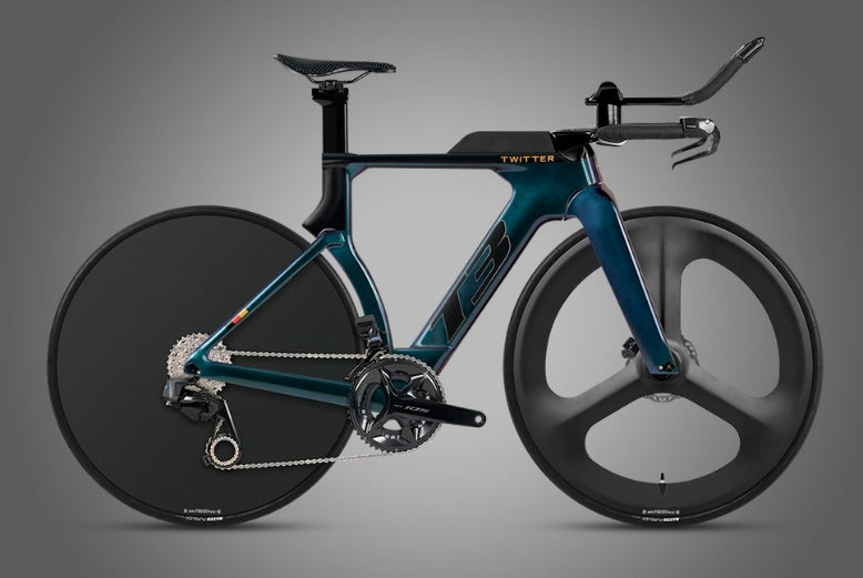 Triathlon T3 Tri-Spoke (TT) — Holographic (gray)