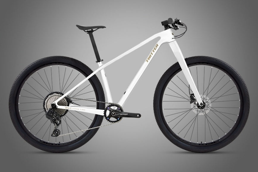 Warrior Pro LT — Twitter T900 Carbon Mountain Bike WheelTop OX-12S (Wireless) / White